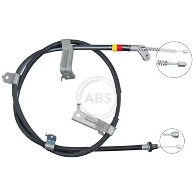 Cable de accionamiento, freno de estacionamiento A.B.S. K10183 Más Vendido